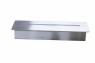 Queimador Ecológico p/ Lareira em Aço Inox C50xL16xA8 cm