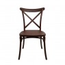 CADEIRA  DE JANTAR MARROM EM POLIPROPILENO 89 X 48 X 44 CM