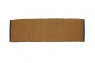 Tapete Passadeira de Algodão Amarelo e Cinza Zig Zag 120X35 cm
