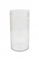Vaso/Cachepot em Vidro Trabalhado 30X15,5 cm