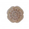 Puxador Osso Flor 3,5x3,5x2,5cm