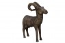 Estatua Animal Ovis de Madeira Grande 14X40X51CM
