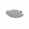 Fruteira Madrepérola Metal Folha 8X32X40CM