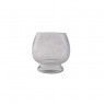 Cachepot de Vidro Incolor Trabalhado A8,5xD8cm