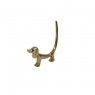 Objeto Decorativo Dog Dourado 4X17X22CM