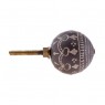 Puxador Preto Pintado 4X4X7CM