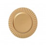 SOUSPLAT FILETADO  DOURADO POLIURETANO 33X22