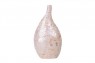 Garrafa Decorativa em Madrepérola Branca Escamas A43xC23xL19 cm