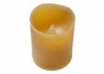 Led Cilindrica Acabamento Cera Laranja 8X8X10
