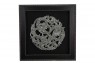 Quadro Decorativo Arabesco Prata A90xC90xE6 cm