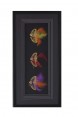 Quadro Decorativo Máscaras de Veneza A40xC80xE6 cm