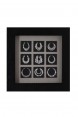 Quadro Decorativo 9 Colares  A60xC60xE5 cm