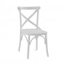 CADEIRA  DE JANTAR  BRANCA EM POLIPROPILENO 88 X 48 X 44 CM