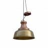 PENDENTE  DE TETO FERRO M-17311 33X33X29 CM*