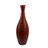 Vaso de Madeira Marrom Escuro 72x22cm