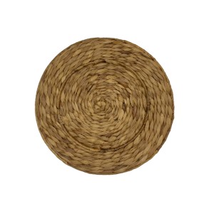 SOUSPLAT REDONDO PALHA 33 CM 100% JACINTO D AGUA