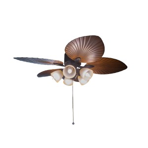 LUMINARIA DE TETO 4 FOLHAS COM VENTILACAO