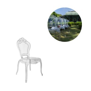 CADEIRA  DE JANTAR  ACRILICO PRINCES 97,5 X 52 X 49 CM.