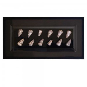 Quadro Decorativo Cones A80xC40xE6 cm