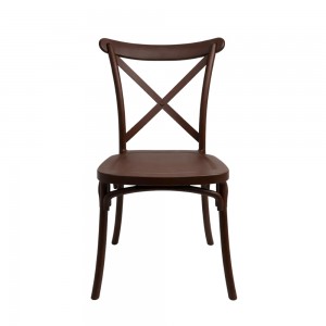 CADEIRA  DE JANTAR MARROM EM POLIPROPILENO 89 X 48 X 44 CM