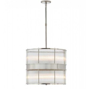 Lustre Eletrico Metal e Vidro 43X46X46 CM