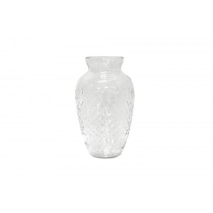 VASO  VIDRO PARA FLOR  YASMIN  11 X 11 CM