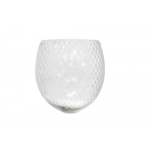 VASO VIDRO PARA FLOR IMPERIAL 22X18X26CM!