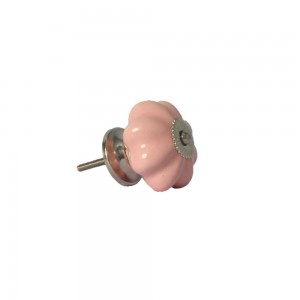 Puxador Luxuoso Pumpkin Rosar em Cerâmica 3 x 4 x 4 cm