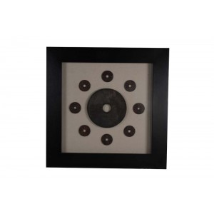 Quadro Decorativo Circulos 7x120x120x cm