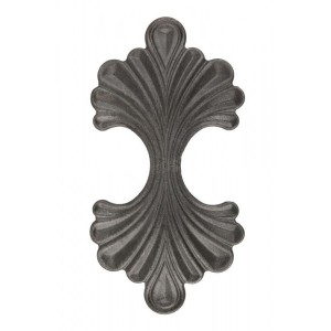 Ornamento de Ferro Fundido 1X2X24CM