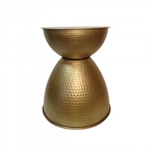 BANQUETA BRONZE M-12672  45X45X53 CM