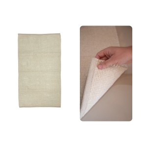 TAPETE CHENILLE NATURAL  100%ALGODAO 110X 70CM