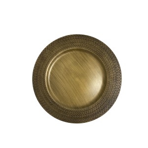 SOUSPLAT COBRE GARDENIA POLIURETANO 33CM