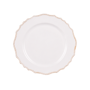 SOUSPLAT BRANCO COM DOURADOL POLIURETANO 33X22
