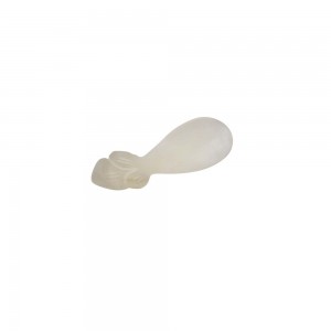 Mini Espátula de Madrepérola Branca Decorativa A5xL2 cm