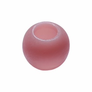 Led Oval Acabamento Cera Rosa A6,5xD7,5 cm