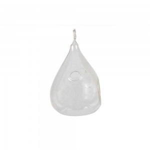Pendente de Vidro para Terrário Gota 8X15X15CM