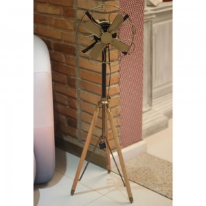 VENTILADOR DE METAL DECORATIVO NI2384 A80XD25 CM