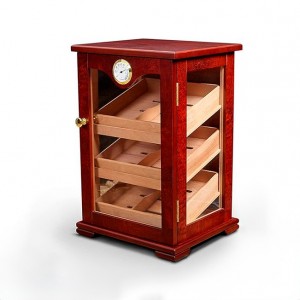 ARMARIO HIDRANTE DE CHARUTO EM MADEIRA CEDRO PARA 100 PEÇAS DIM: 49 X 31 X 28 CM