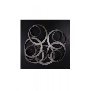 Quadro Circulo de Aco  A120xL120xE12 CM