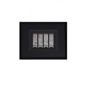 Quadro Decorativo com 4 Imagens A50xC40xE4 cm