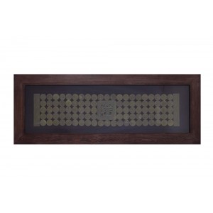 Quadro Decorativo Moedas Antigas 5X60X60 cm