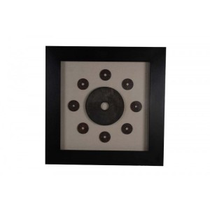 Quadro Decorativo Circulos 7x120x120x cm