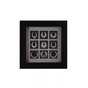 Quadro Decorativo 9 Colares  A60xC60xE5 cm