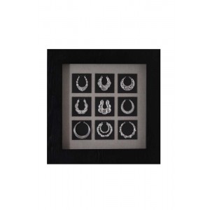 Quadro Decorativo 9 Colares  A60xC60xE5 cm