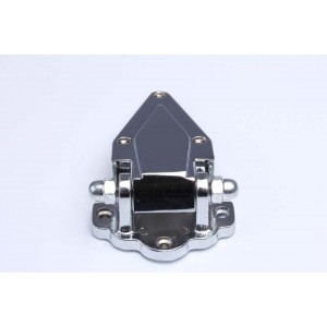 Dobradiça em Metal Cromado Para Frigobar 39x26x19 cm