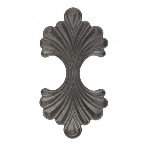 Ornamento de Ferro Fundido 1X2X24CM