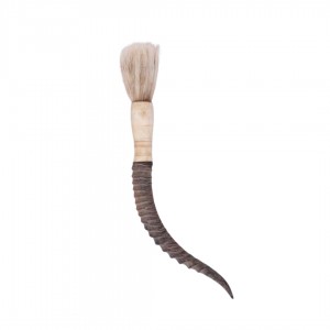 Pincel c/ Cabo de Pedra Osso Curvada C42 cm