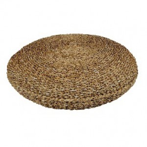 PUFF REDONDO FIBRA NATURAL 40x20CM BDH-95