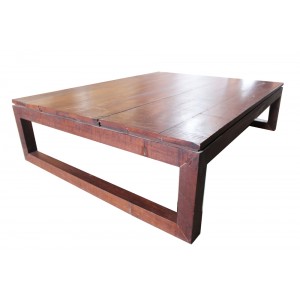 Mesa de Centro Baixa em Madeira Imbuia C160xL120xA40
